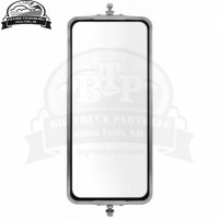 Stainless Steel West Coast Mirror - 7" x 16"