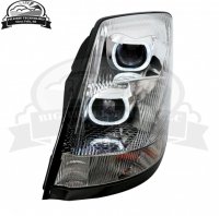 Volvo VN/VNL 2004+ Chrome Projection Headlight, Driver Side