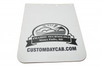 White Mud Flaps