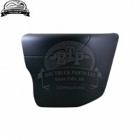 Freightliner Columbia Bumper End Black, Passenger Side