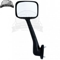 Chrome Freightliner Cascadia Hood Mirror, Driver Side